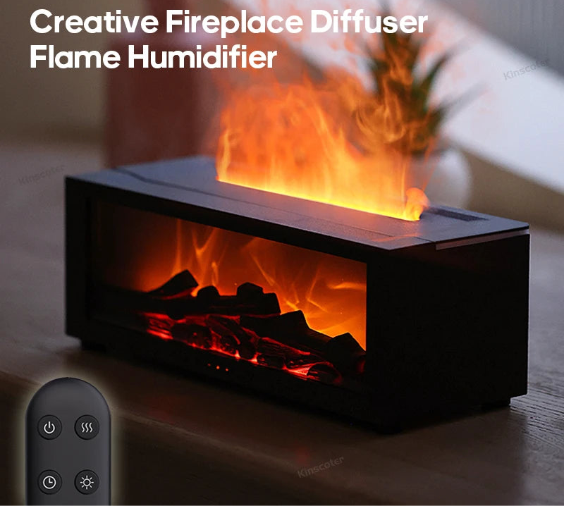 Flame Fireplace Aroma Diffuser