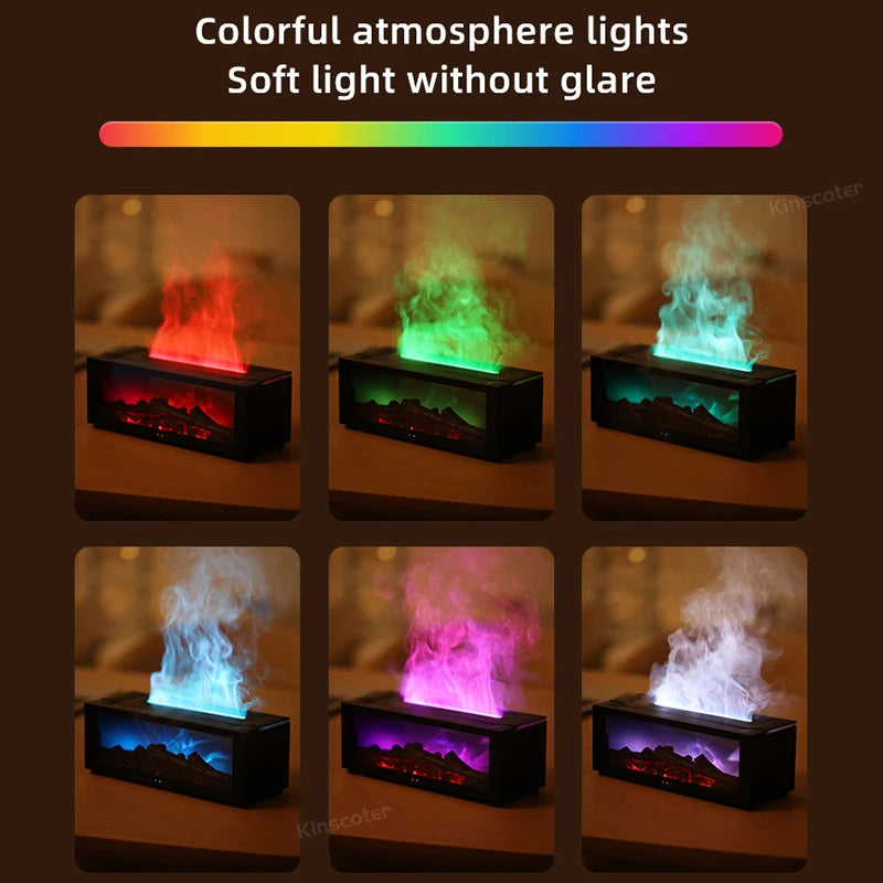 Flame Fireplace Aroma Diffuser