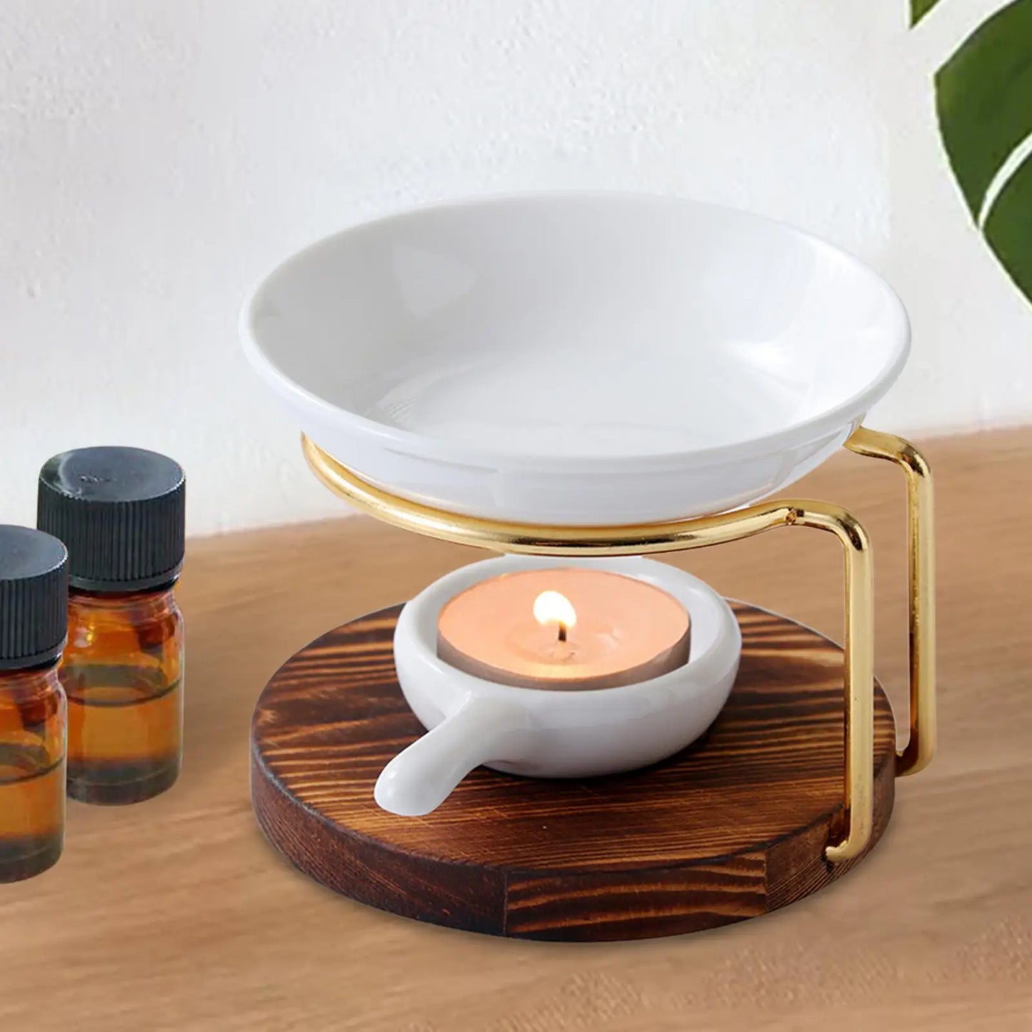 Aromatic Essential Oil Burner Oil Warmer wax melts